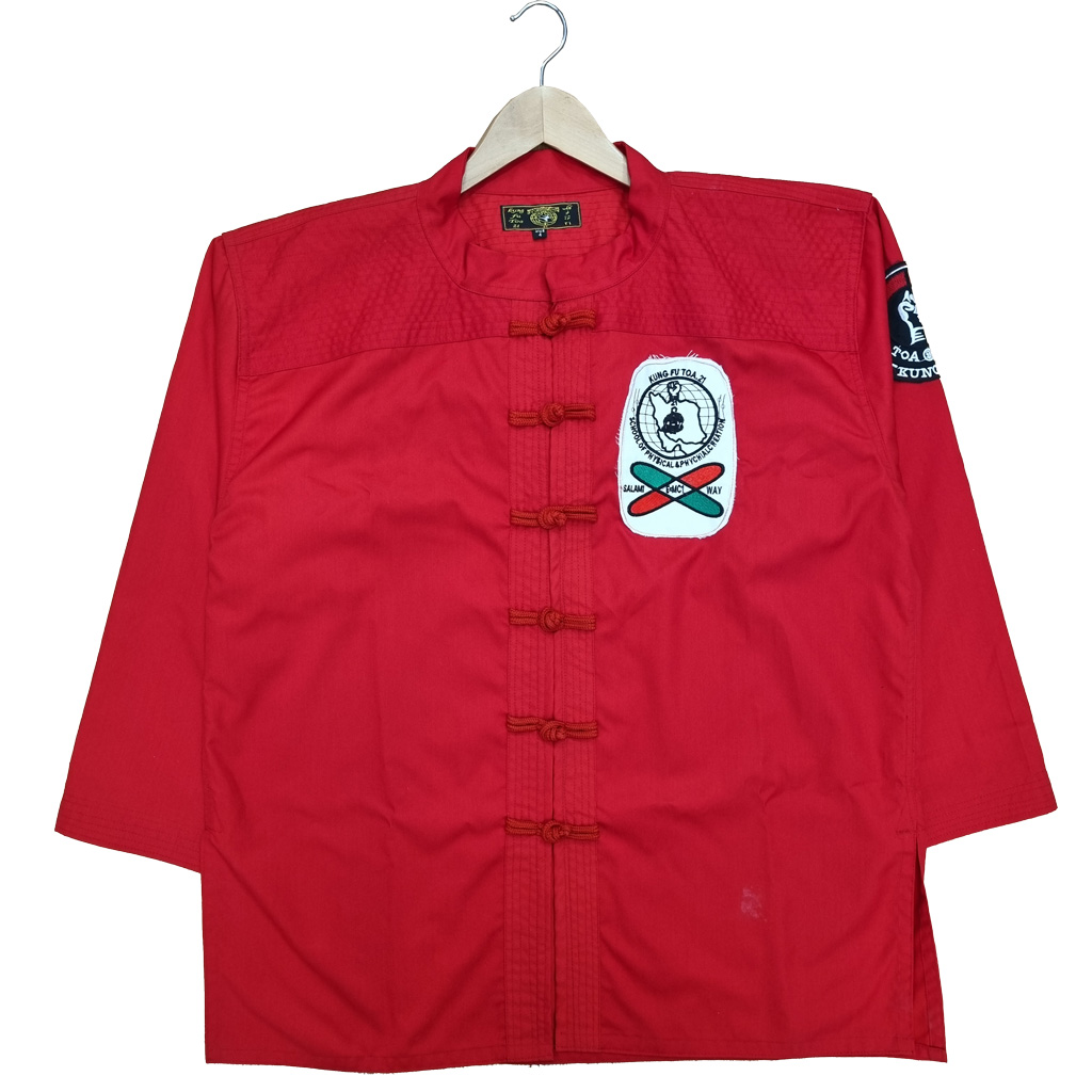 پیراهن ورزشی رزمی کجراه سایز 6 2 پیراهن کانگ فو توآ