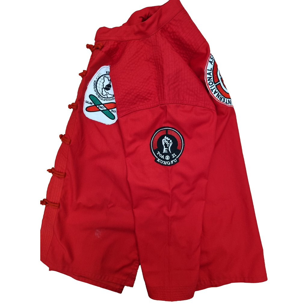 پیراهن ورزشی رزمی کجراه سایز 5 8 گی کانگ فو توآ